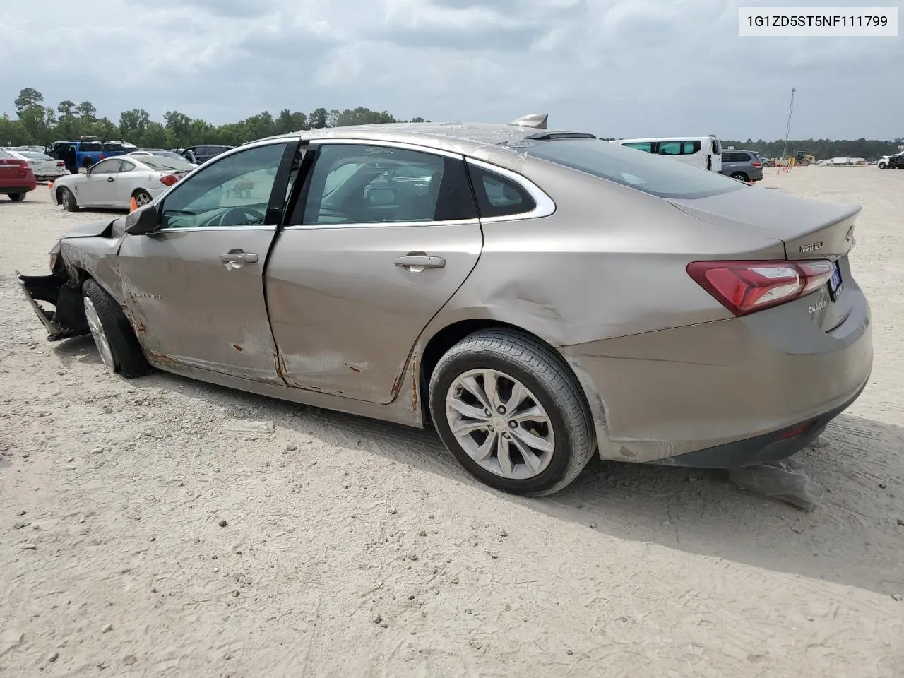 2022 Chevrolet Malibu Lt VIN: 1G1ZD5ST5NF111799 Lot: 61754284