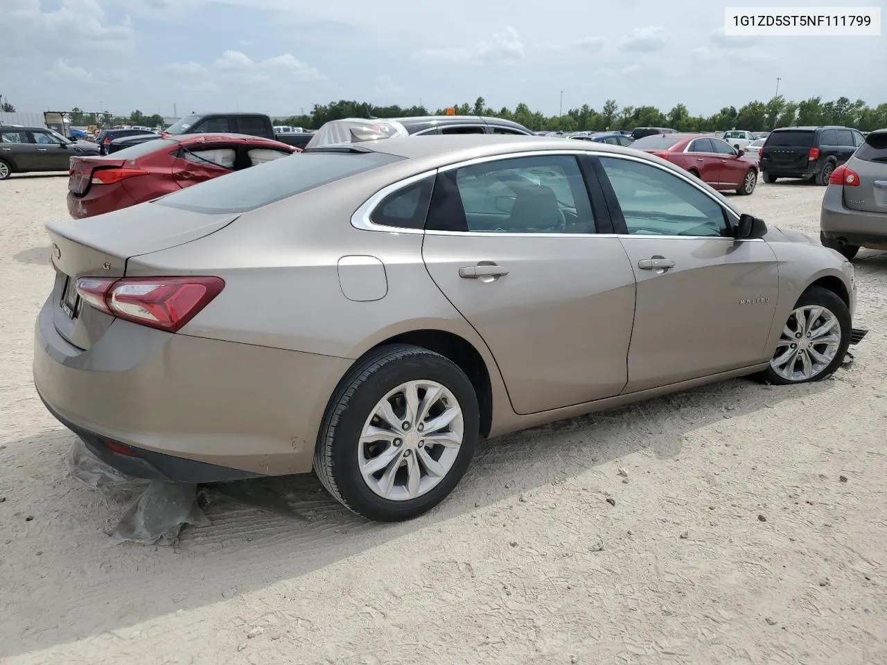 2022 Chevrolet Malibu Lt VIN: 1G1ZD5ST5NF111799 Lot: 61754284