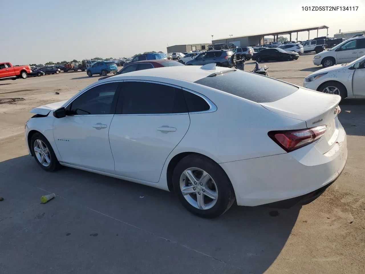 1G1ZD5ST2NF134117 2022 Chevrolet Malibu Lt