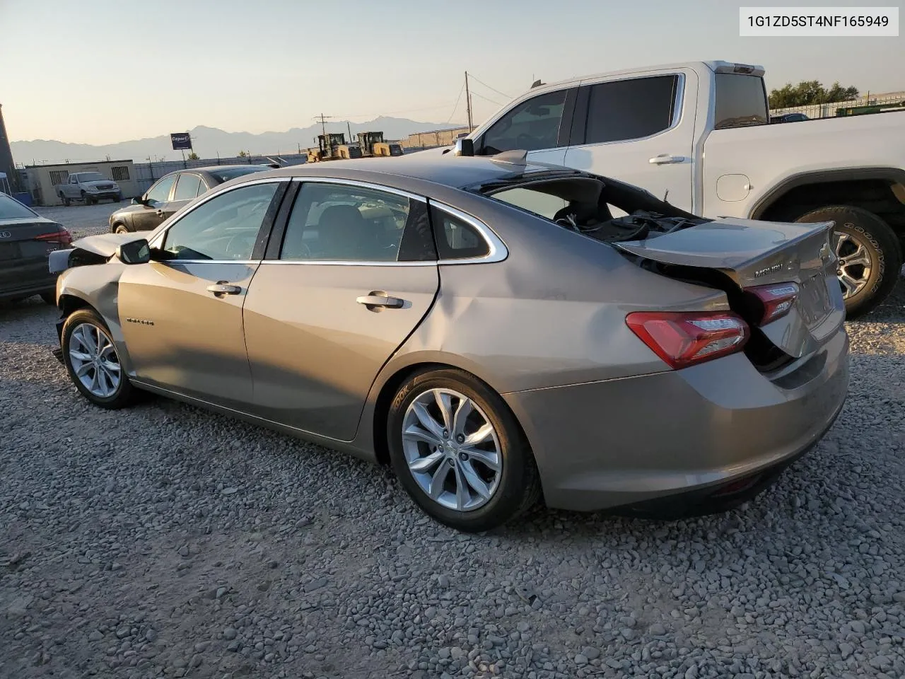 2022 Chevrolet Malibu Lt VIN: 1G1ZD5ST4NF165949 Lot: 62910464