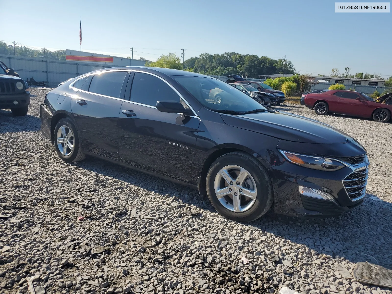 2022 Chevrolet Malibu Ls VIN: 1G1ZB5ST6NF190650 Lot: 63053644