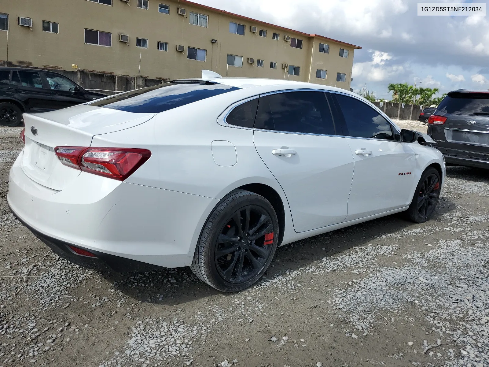 2022 Chevrolet Malibu Lt VIN: 1G1ZD5ST5NF212034 Lot: 64586144