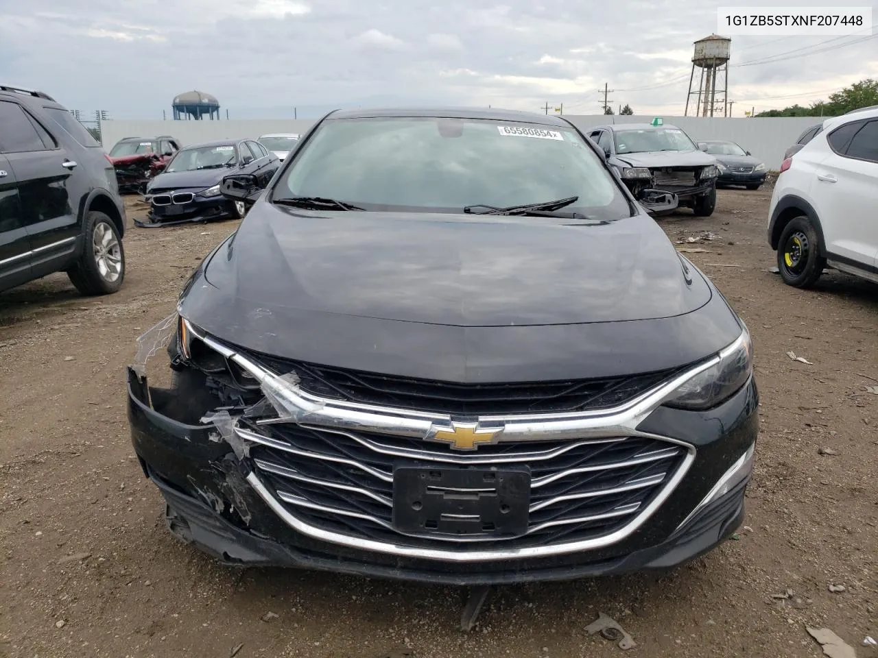 2022 Chevrolet Malibu Ls VIN: 1G1ZB5STXNF207448 Lot: 65580854