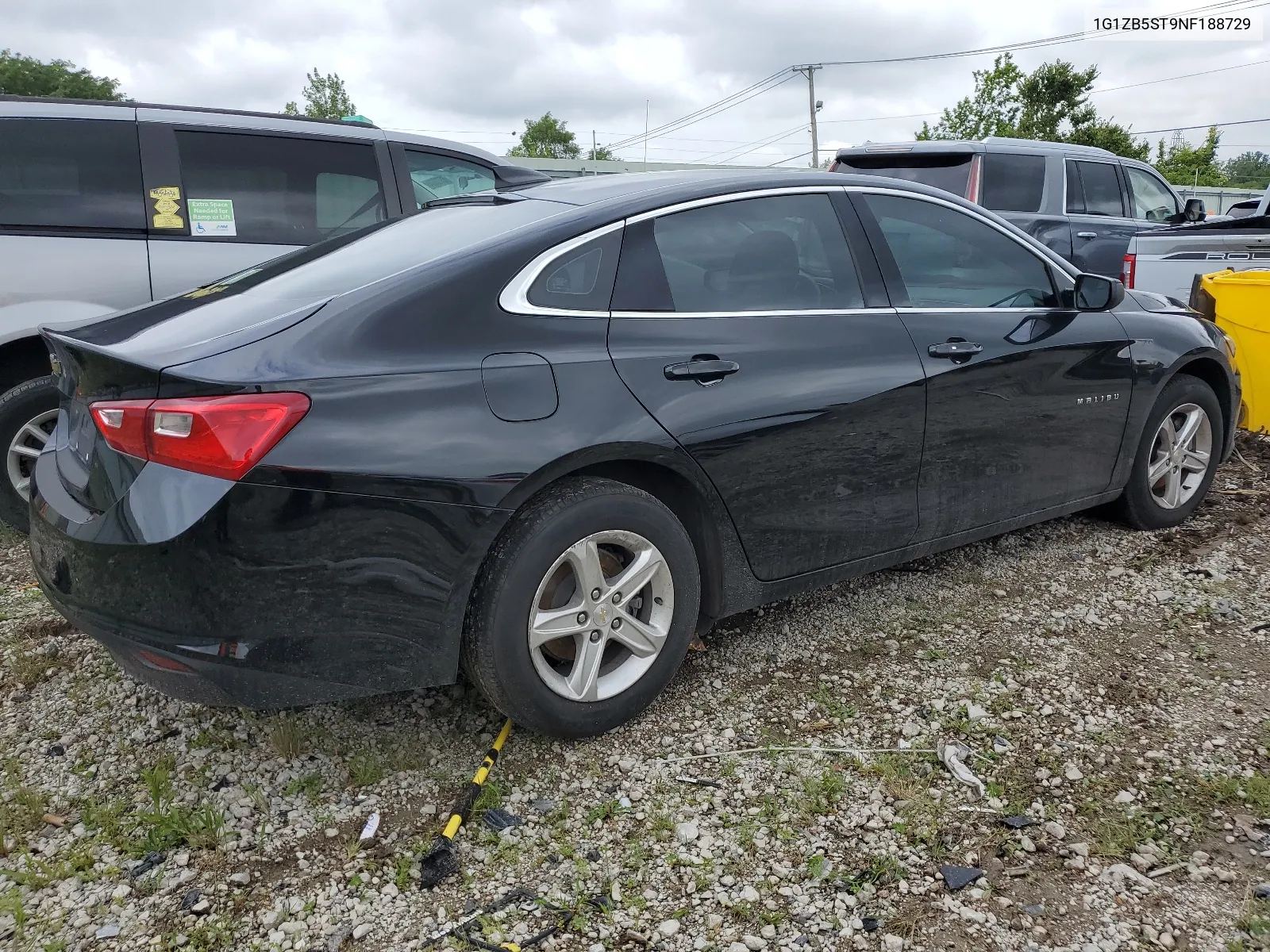 2022 Chevrolet Malibu Ls VIN: 1G1ZB5ST9NF188729 Lot: 65608544