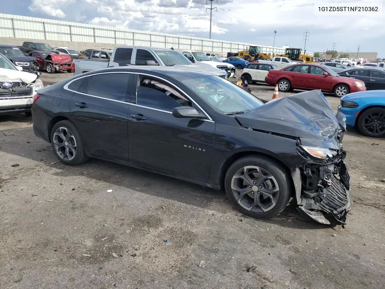 2022 Chevrolet Malibu Lt VIN: 1G1ZD5ST1NF210362 Lot: 66021404