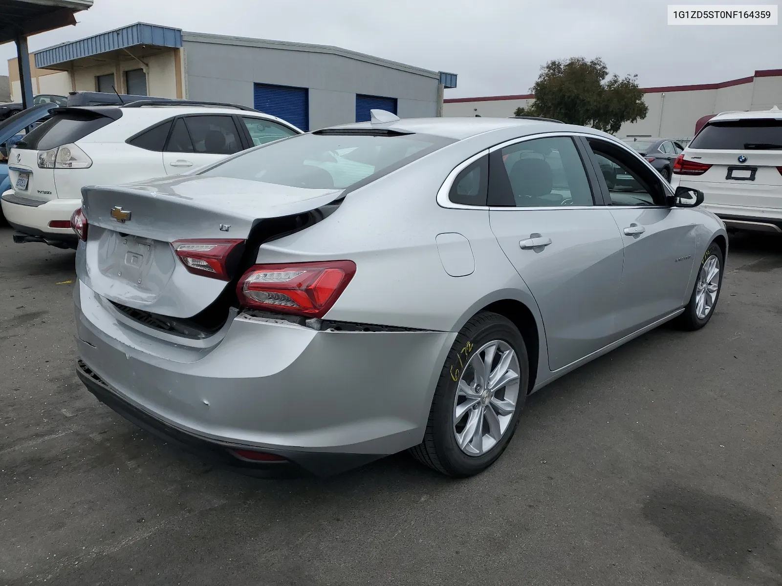 2022 Chevrolet Malibu Lt VIN: 1G1ZD5ST0NF164359 Lot: 66030394