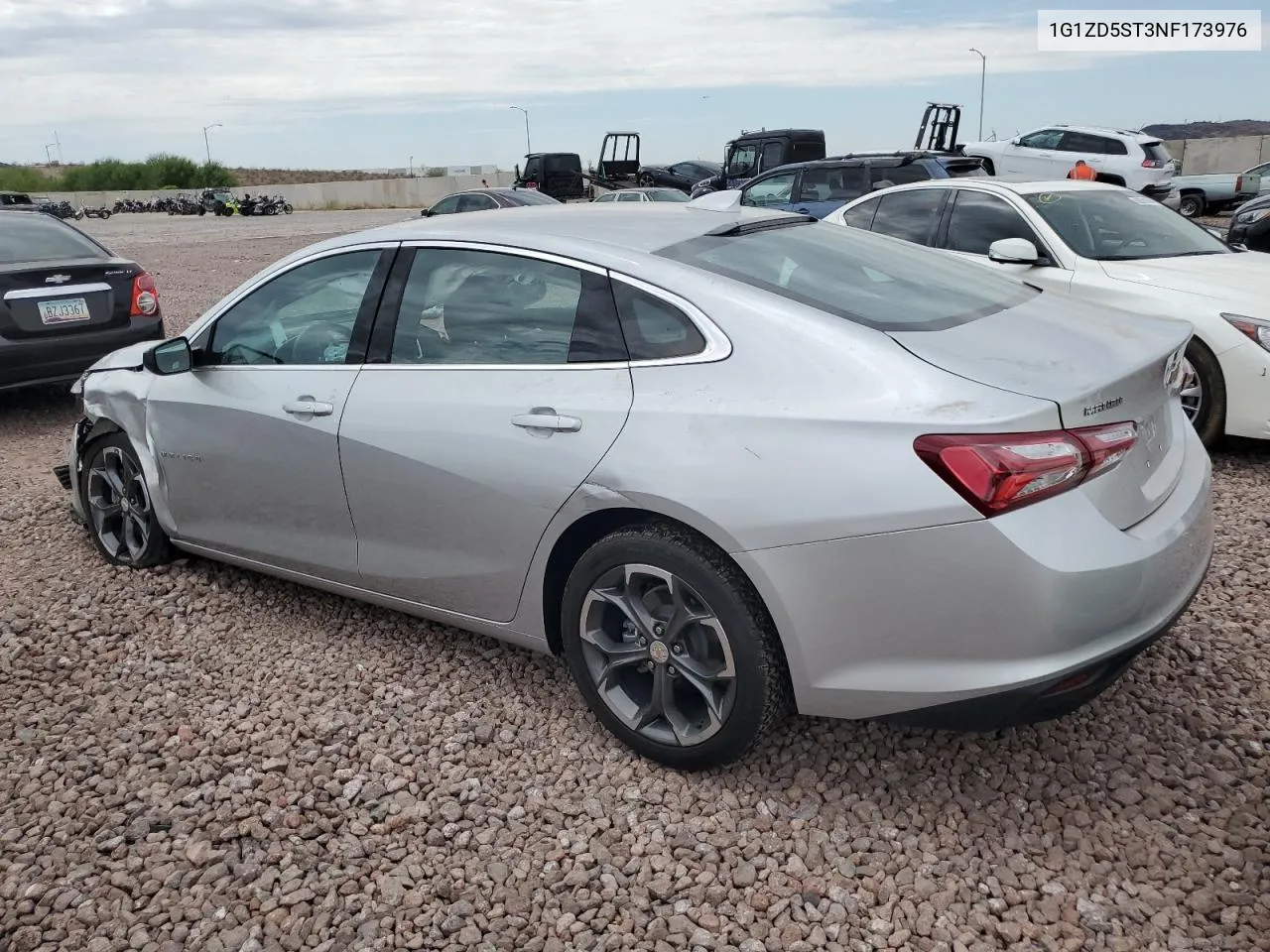 2022 Chevrolet Malibu Lt VIN: 1G1ZD5ST3NF173976 Lot: 66307864