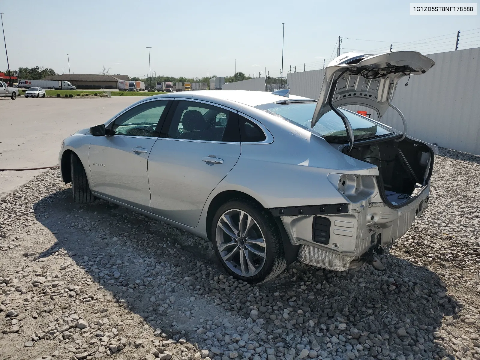 2022 Chevrolet Malibu Lt VIN: 1G1ZD5ST8NF178588 Lot: 66561504