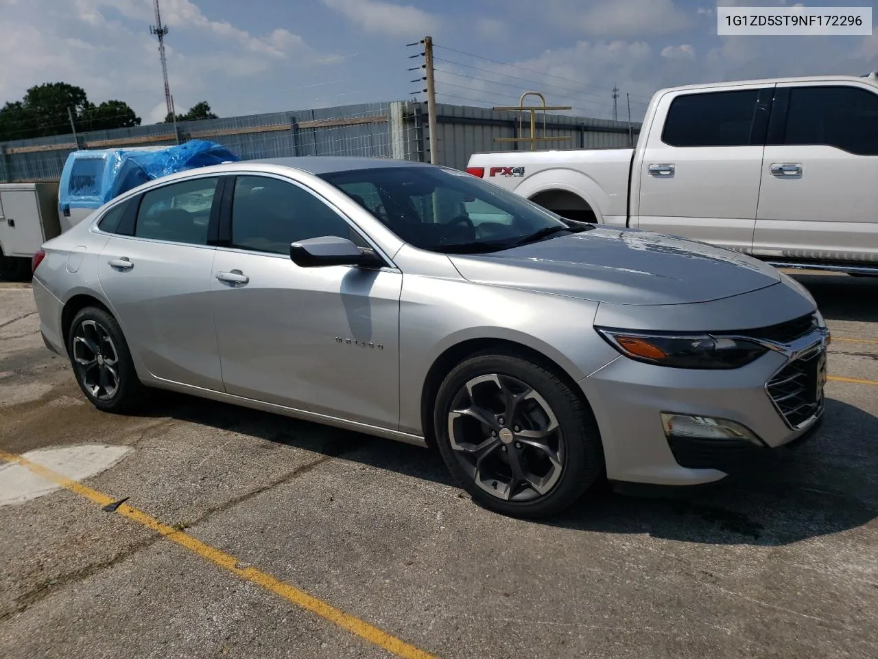 2022 Chevrolet Malibu Lt VIN: 1G1ZD5ST9NF172296 Lot: 66628964