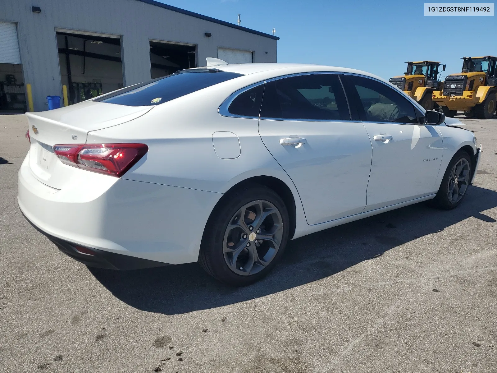 2022 Chevrolet Malibu Lt VIN: 1G1ZD5ST8NF119492 Lot: 66954474