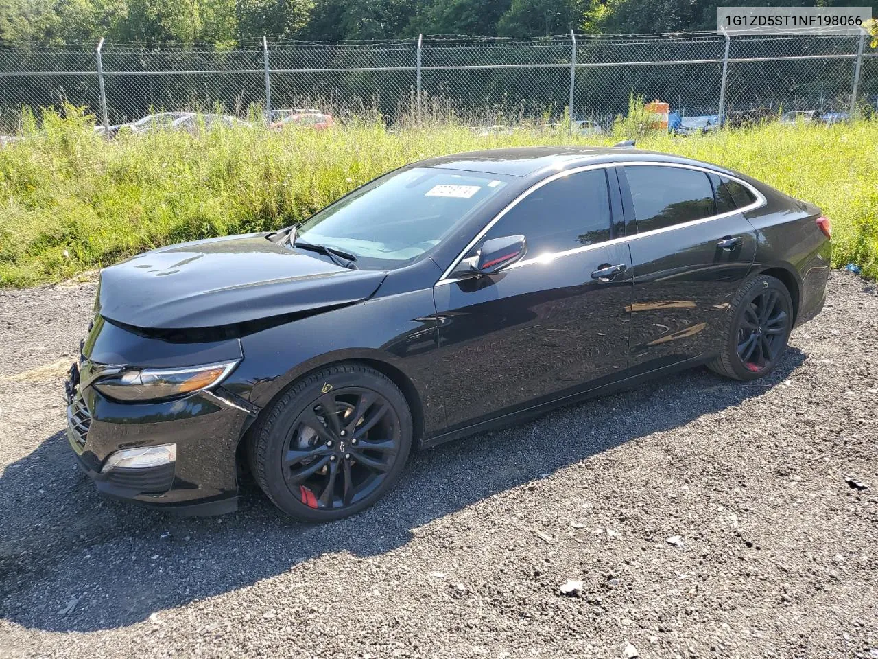 2022 Chevrolet Malibu Lt VIN: 1G1ZD5ST1NF198066 Lot: 67213174