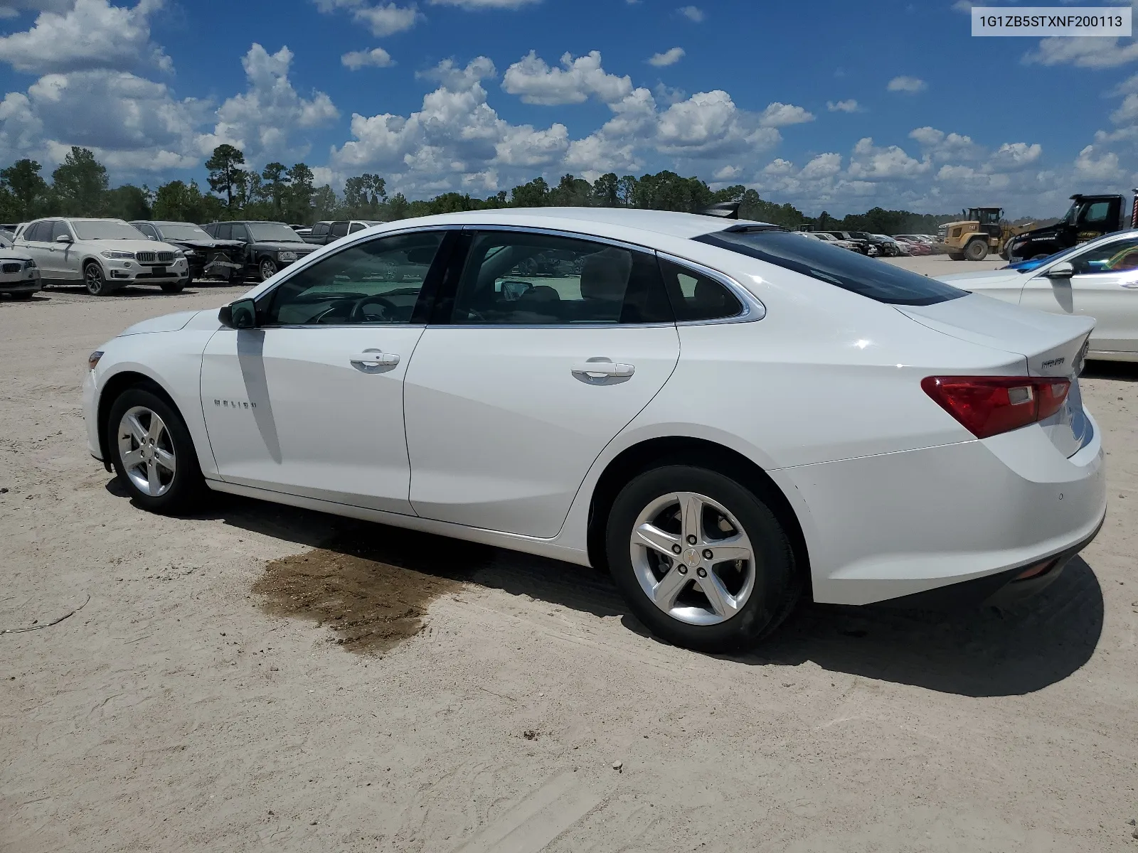 2022 Chevrolet Malibu Ls VIN: 1G1ZB5STXNF200113 Lot: 67737704