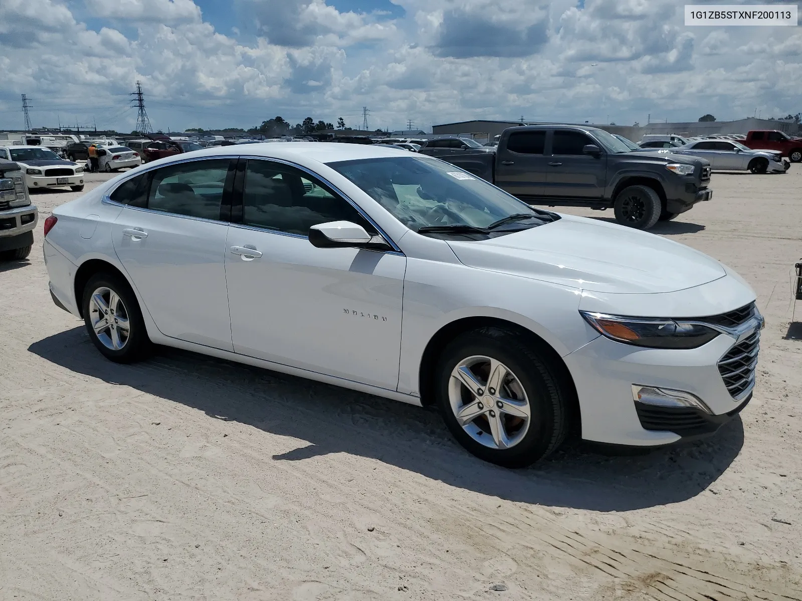 2022 Chevrolet Malibu Ls VIN: 1G1ZB5STXNF200113 Lot: 67737704