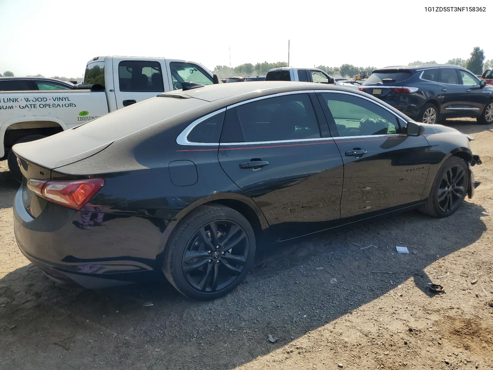 2022 Chevrolet Malibu Lt VIN: 1G1ZD5ST3NF158362 Lot: 67778224