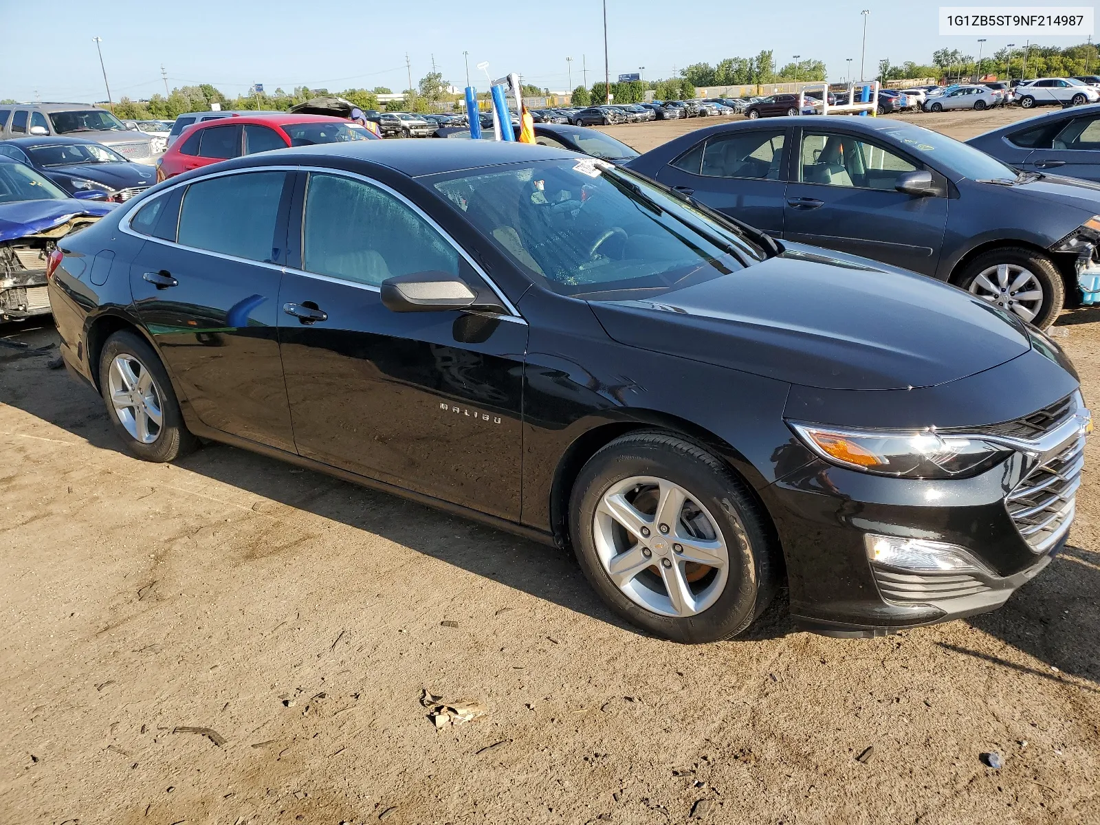 2022 Chevrolet Malibu Ls VIN: 1G1ZB5ST9NF214987 Lot: 67828464