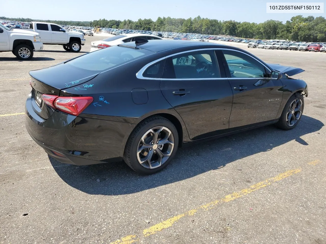 2022 Chevrolet Malibu Lt VIN: 1G1ZD5ST6NF150112 Lot: 68098494