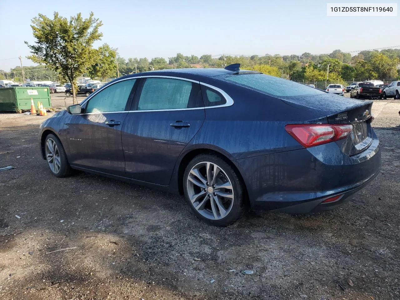 2022 Chevrolet Malibu Lt VIN: 1G1ZD5ST8NF119640 Lot: 68239984