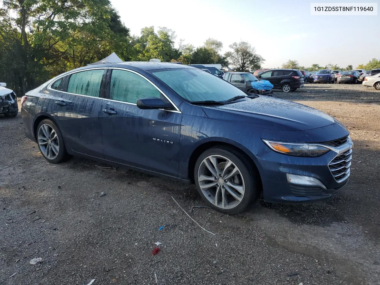 2022 Chevrolet Malibu Lt VIN: 1G1ZD5ST8NF119640 Lot: 68239984