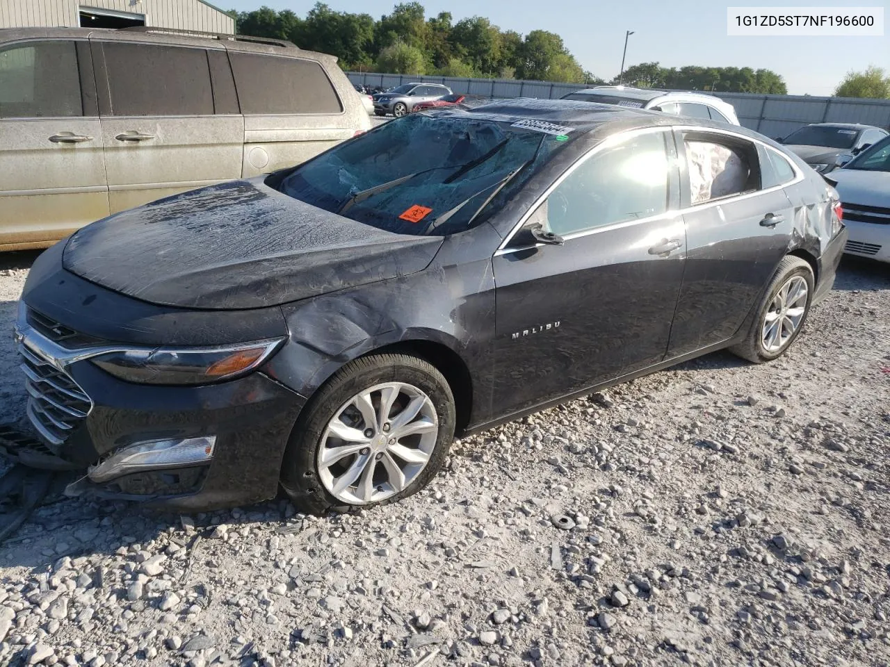 2022 Chevrolet Malibu Lt VIN: 1G1ZD5ST7NF196600 Lot: 68602504