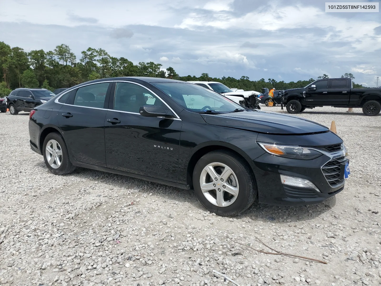 2022 Chevrolet Malibu Lt VIN: 1G1ZD5ST8NF142593 Lot: 68668894