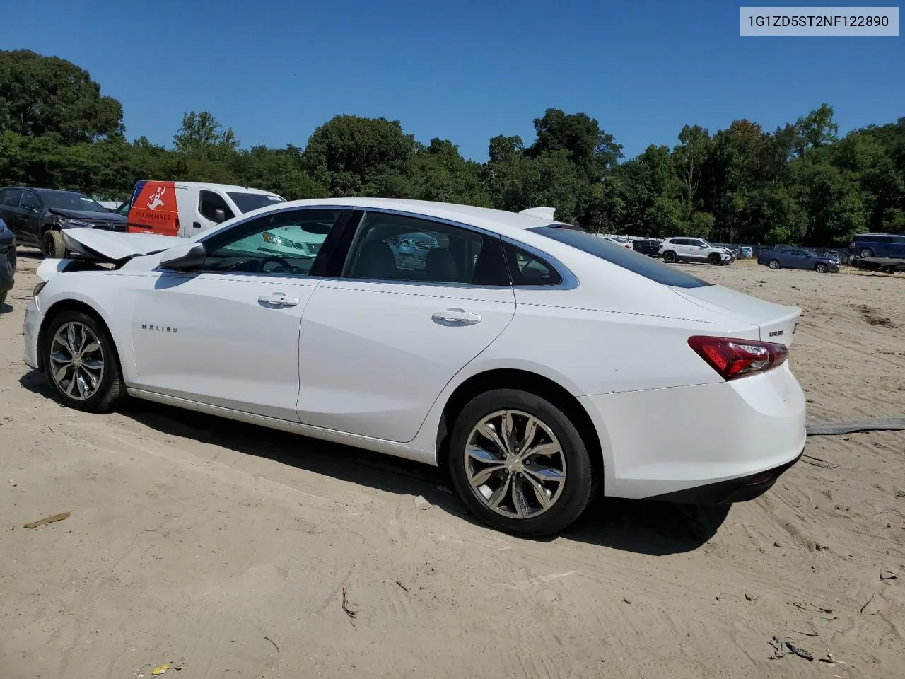 2022 Chevrolet Malibu Lt VIN: 1G1ZD5ST2NF122890 Lot: 68955224