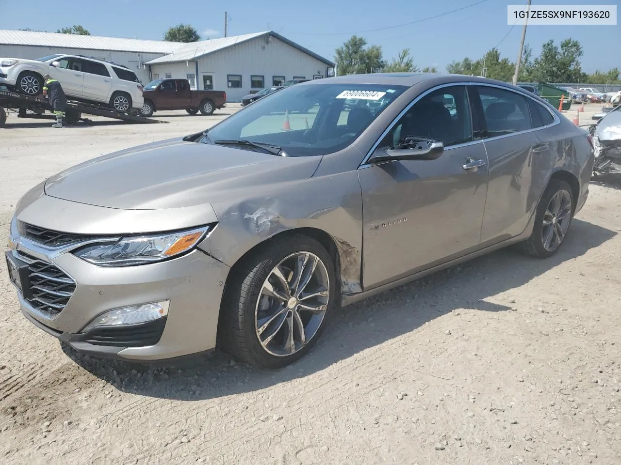 2022 Chevrolet Malibu Premier VIN: 1G1ZE5SX9NF193620 Lot: 69006604