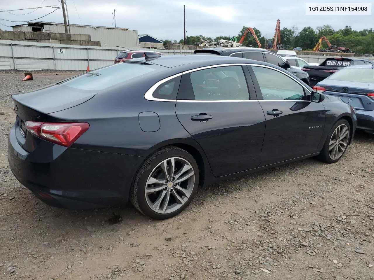 2022 Chevrolet Malibu Lt VIN: 1G1ZD5ST1NF154908 Lot: 69132964