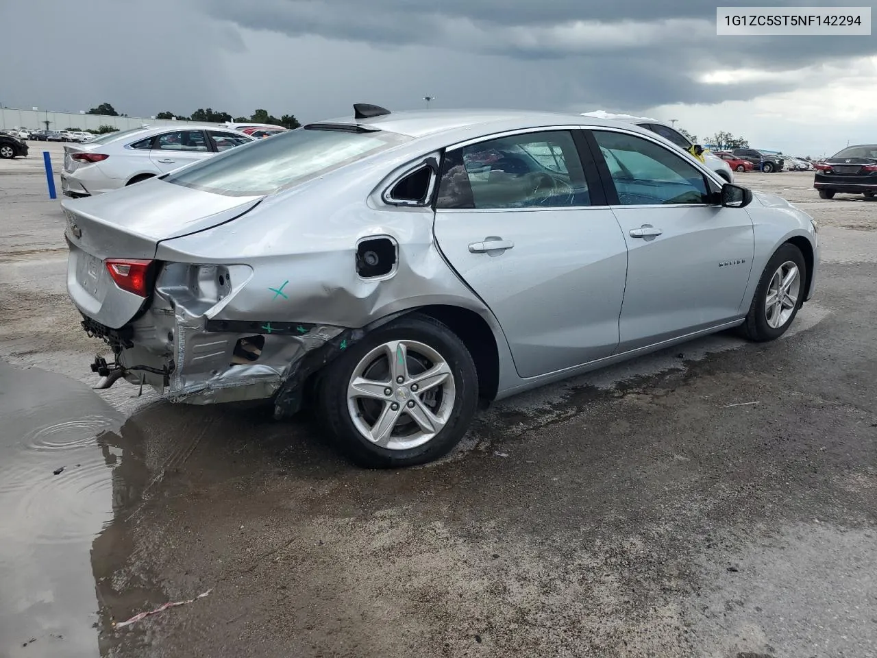 2022 Chevrolet Malibu Ls VIN: 1G1ZC5ST5NF142294 Lot: 69190254