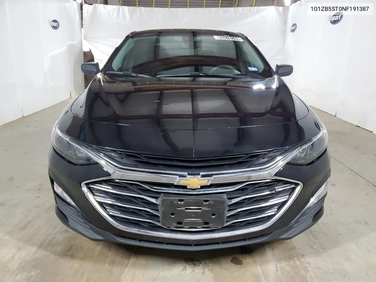 2022 Chevrolet Malibu Ls VIN: 1G1ZB5ST0NF191387 Lot: 69270144