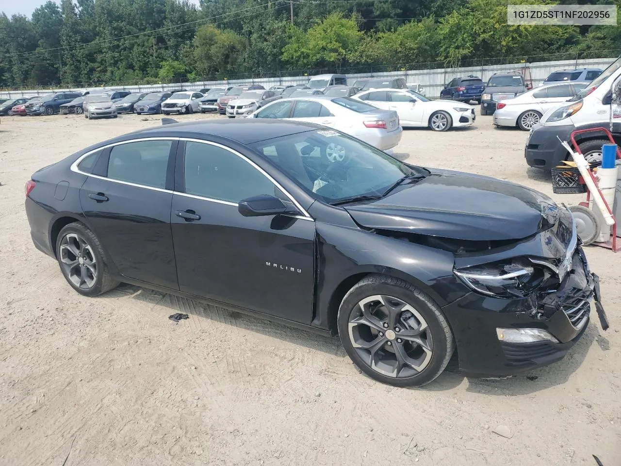 2022 Chevrolet Malibu Lt VIN: 1G1ZD5ST1NF202956 Lot: 69472854