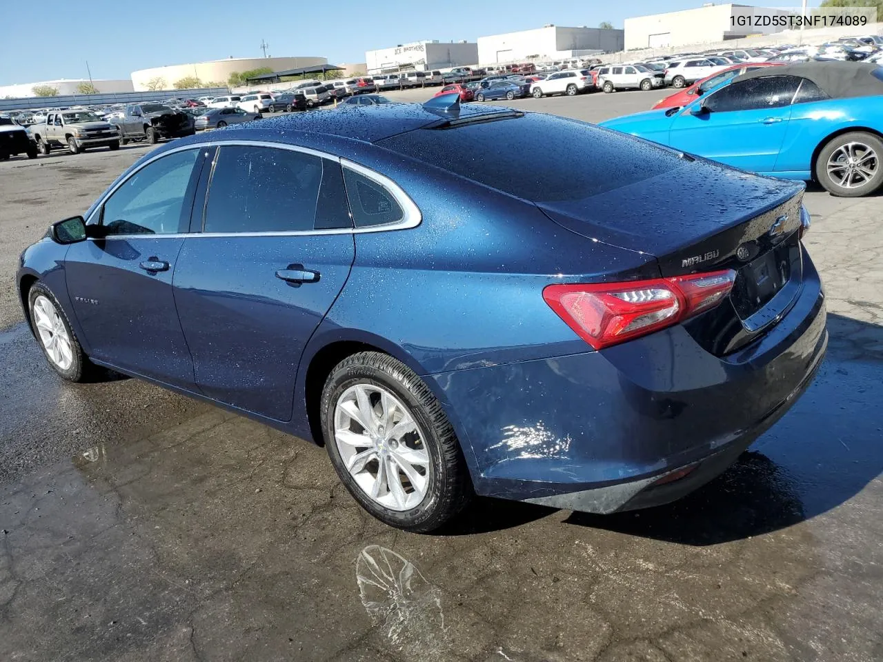 1G1ZD5ST3NF174089 2022 Chevrolet Malibu Lt