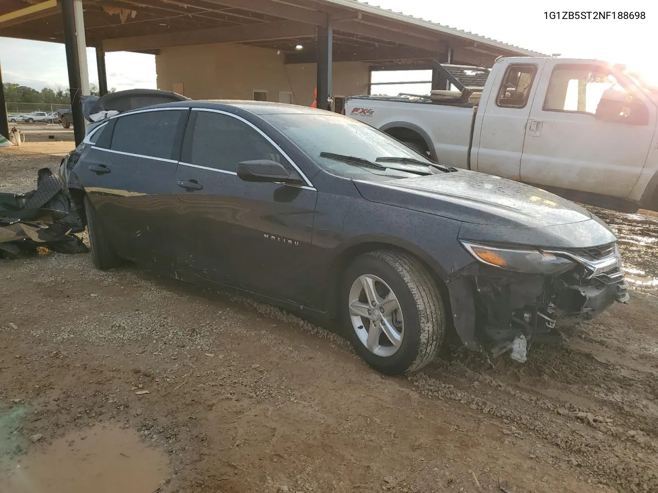 2022 Chevrolet Malibu Ls VIN: 1G1ZB5ST2NF188698 Lot: 69662364