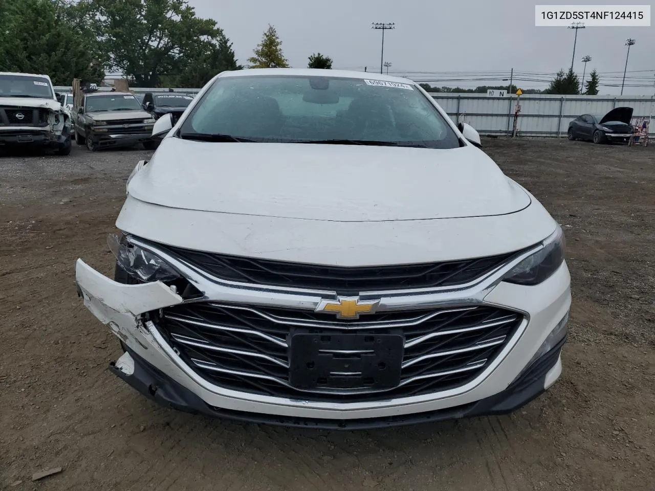 1G1ZD5ST4NF124415 2022 Chevrolet Malibu Lt