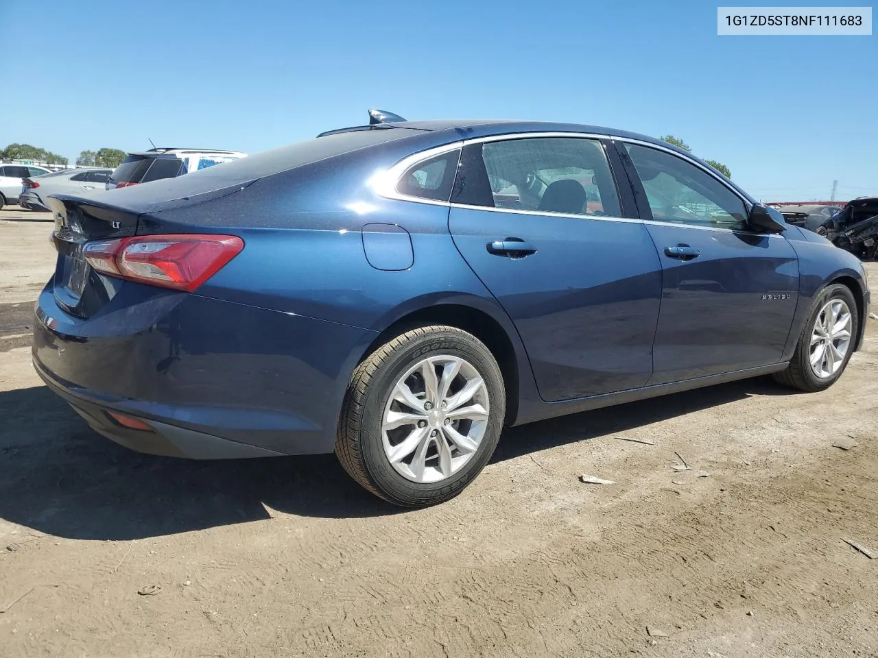 2022 Chevrolet Malibu Lt VIN: 1G1ZD5ST8NF111683 Lot: 69675564