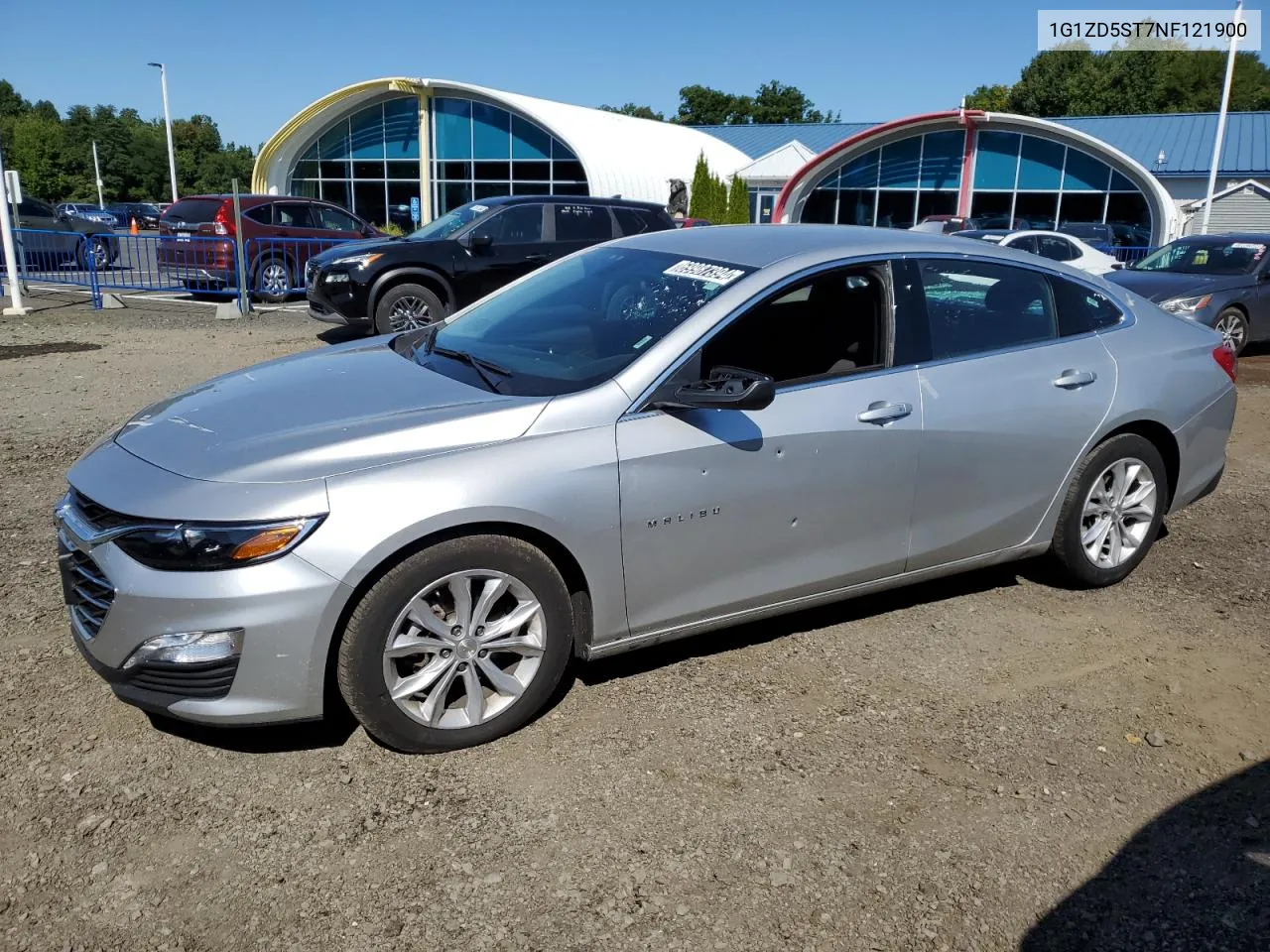 1G1ZD5ST7NF121900 2022 Chevrolet Malibu Lt