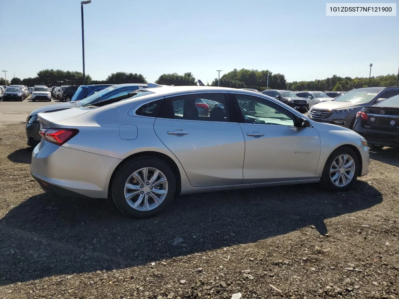 2022 Chevrolet Malibu Lt VIN: 1G1ZD5ST7NF121900 Lot: 69987394