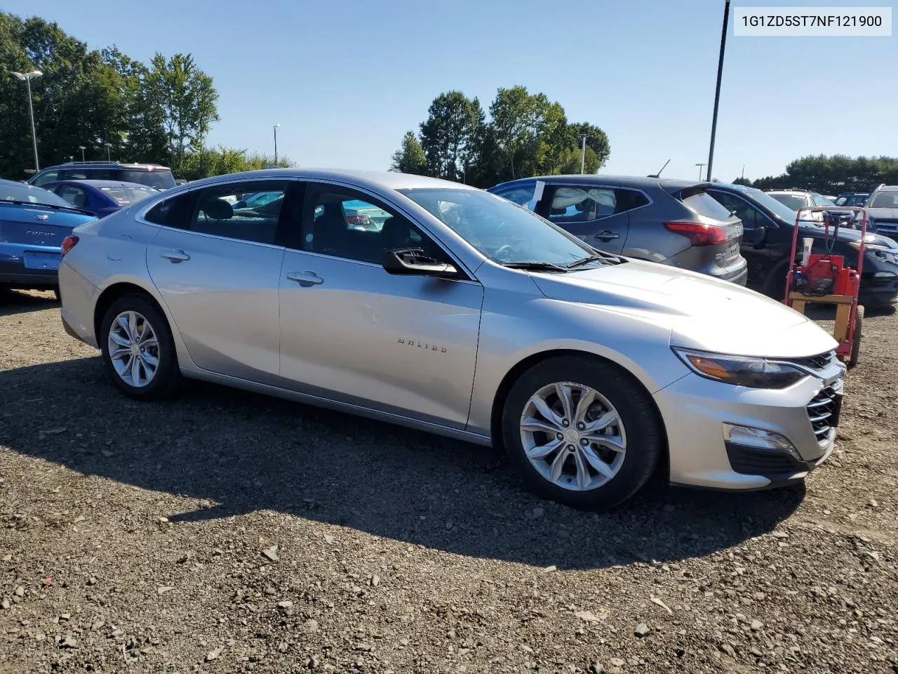 2022 Chevrolet Malibu Lt VIN: 1G1ZD5ST7NF121900 Lot: 69987394