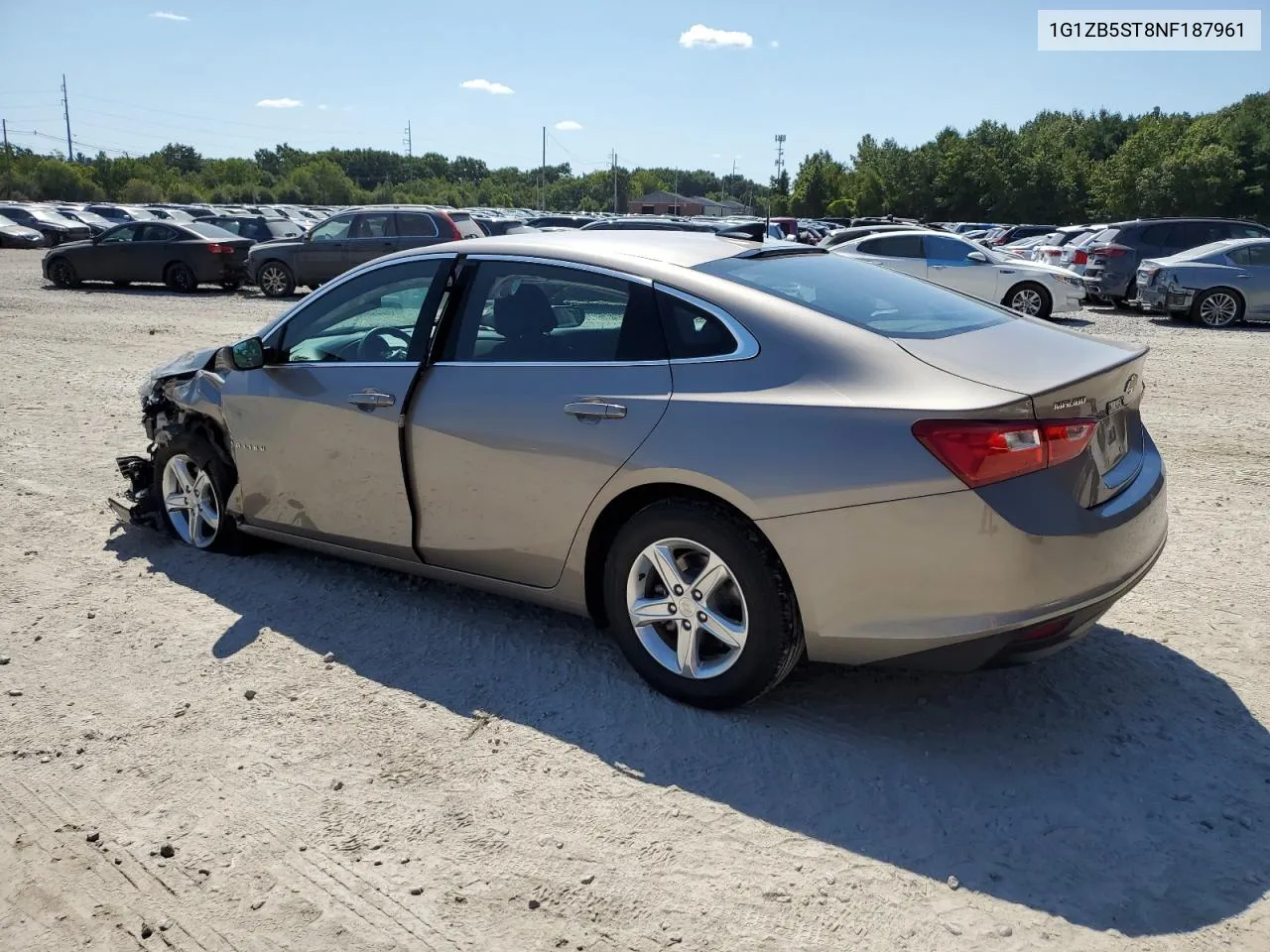 2022 Chevrolet Malibu Ls VIN: 1G1ZB5ST8NF187961 Lot: 70031864