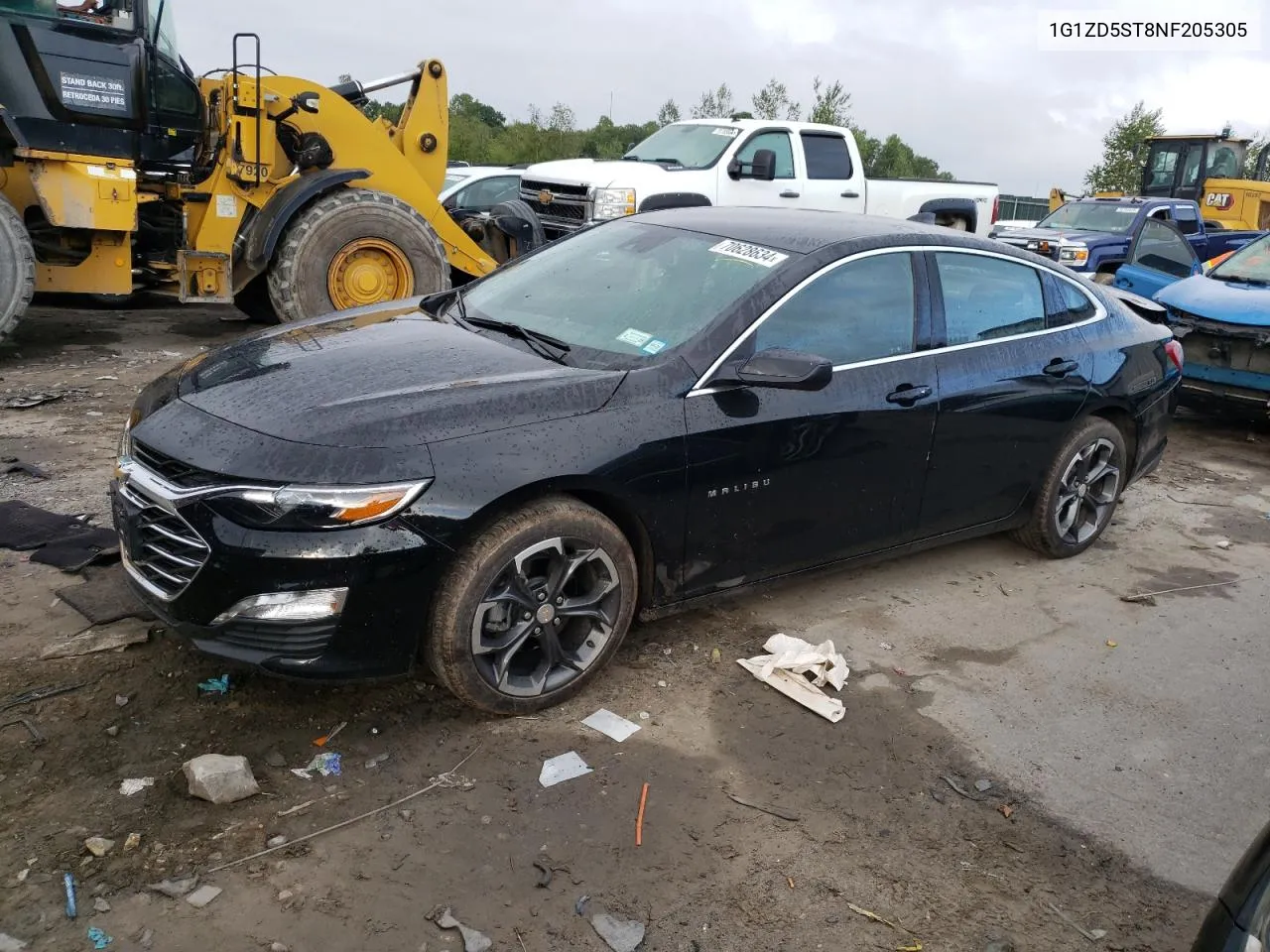 1G1ZD5ST8NF205305 2022 Chevrolet Malibu Lt