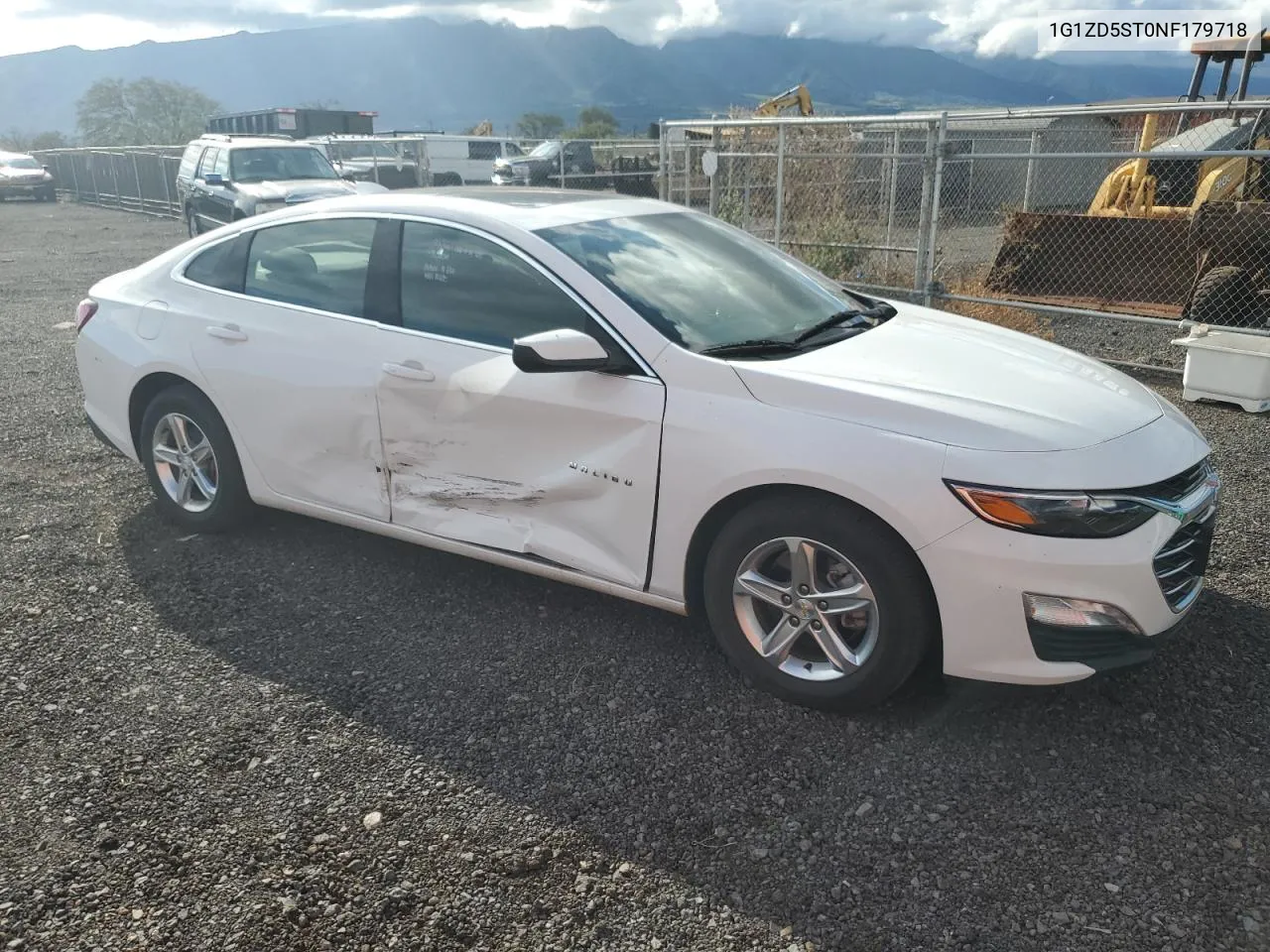 2022 Chevrolet Malibu Lt VIN: 1G1ZD5ST0NF179718 Lot: 70719734