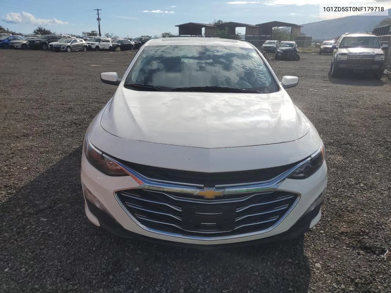 2022 Chevrolet Malibu Lt VIN: 1G1ZD5ST0NF179718 Lot: 70719734