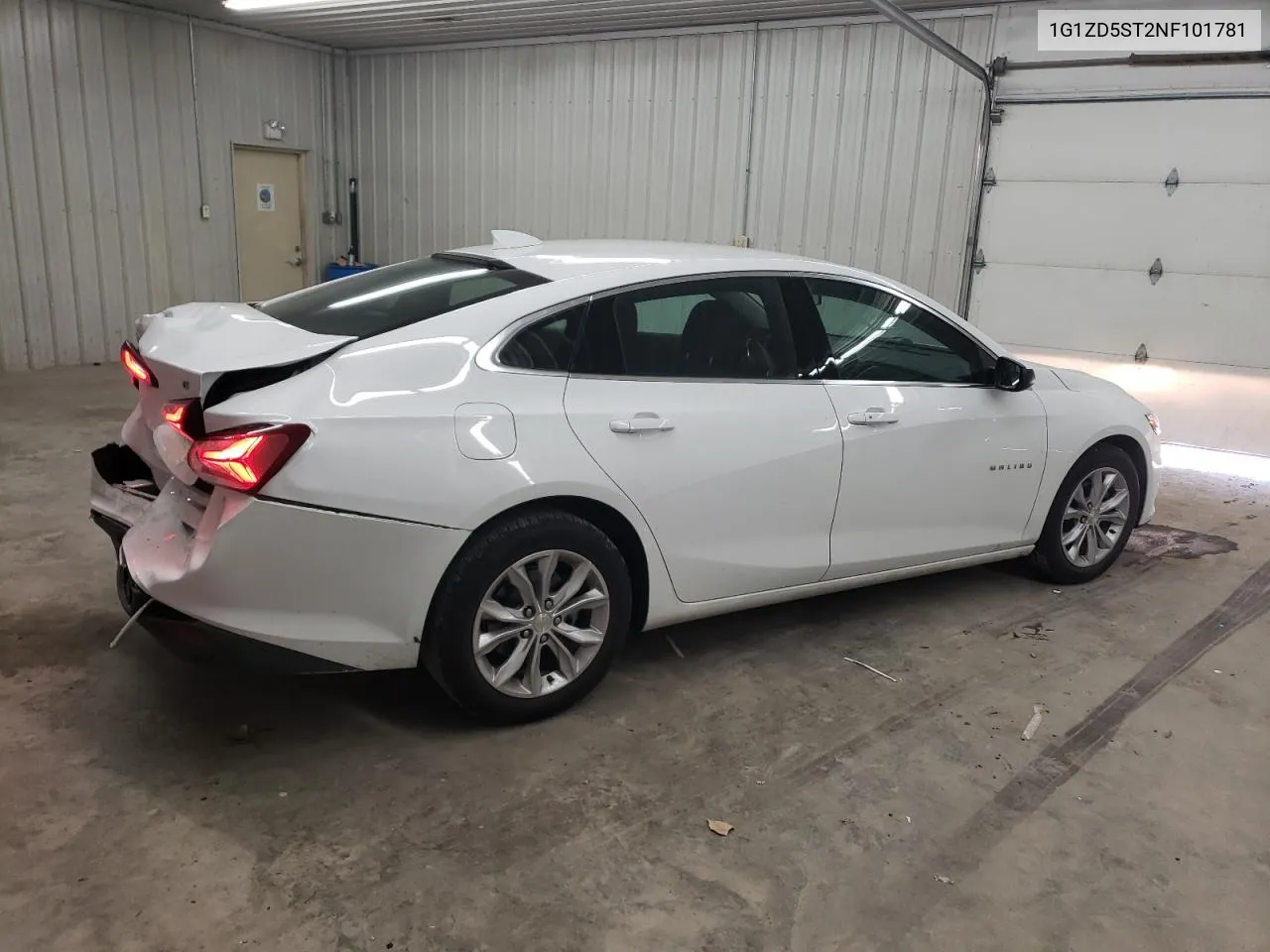 1G1ZD5ST2NF101781 2022 Chevrolet Malibu Lt