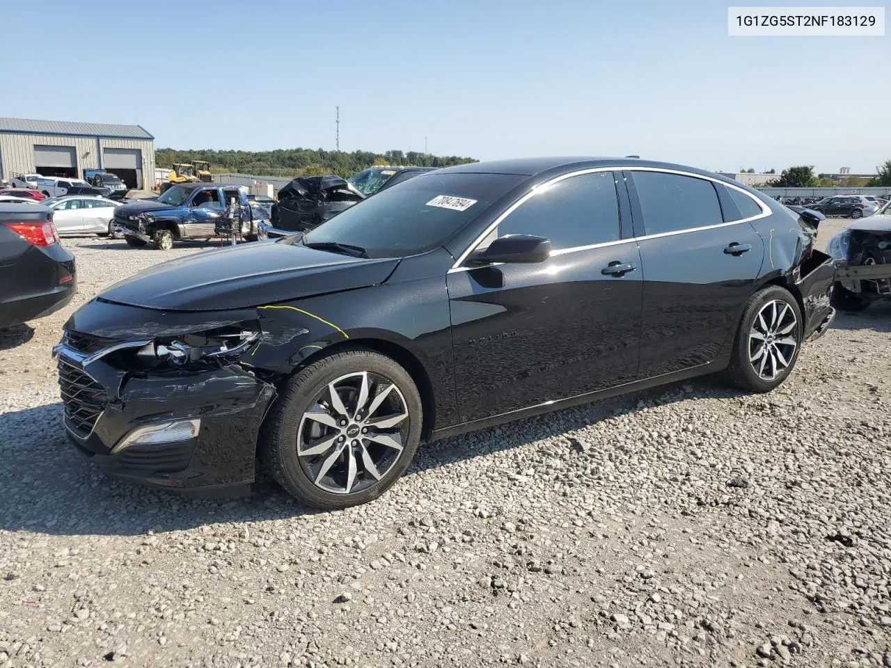 2022 Chevrolet Malibu Rs VIN: 1G1ZG5ST2NF183129 Lot: 70847694