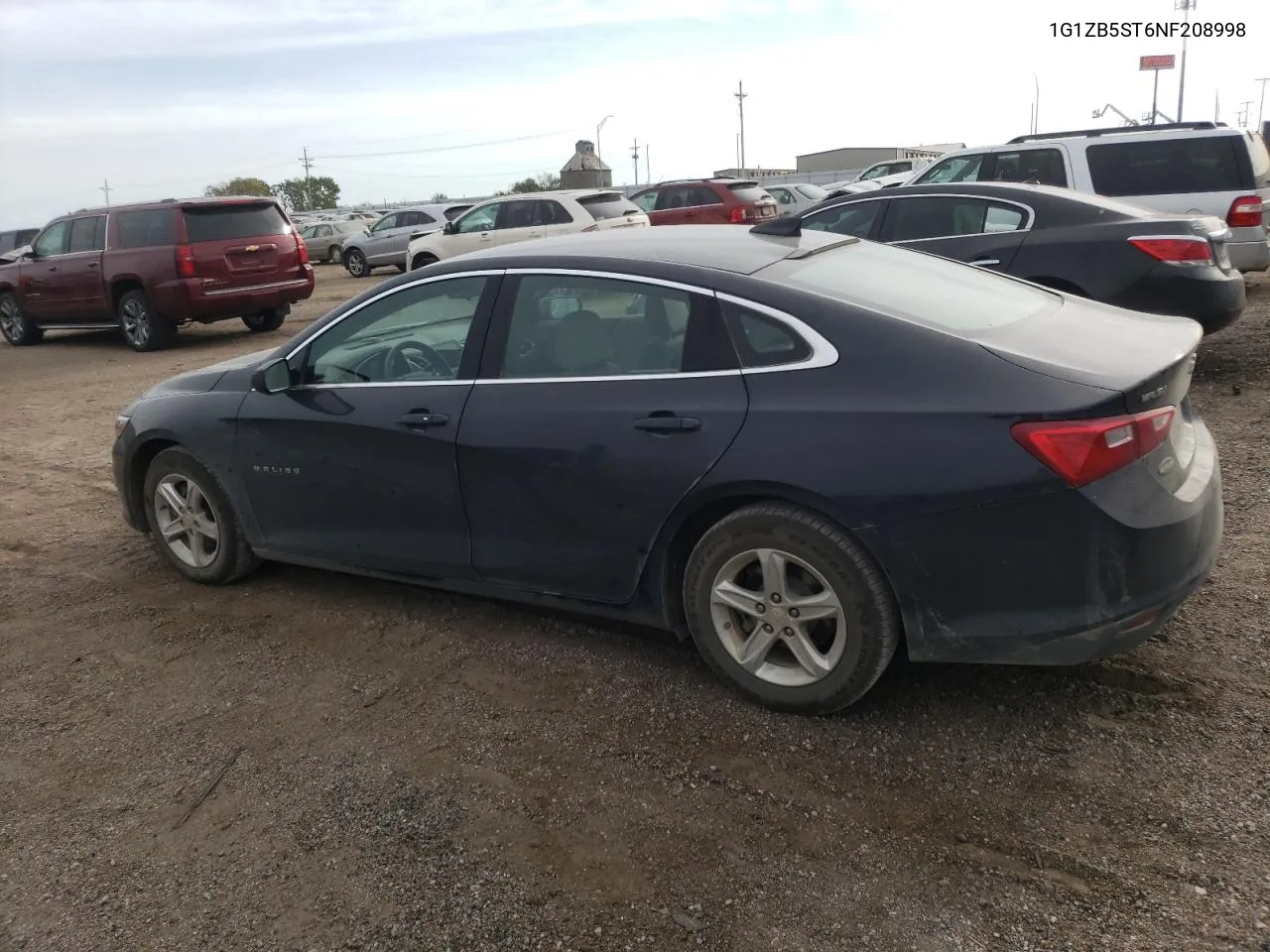 2022 Chevrolet Malibu Ls VIN: 1G1ZB5ST6NF208998 Lot: 70881424