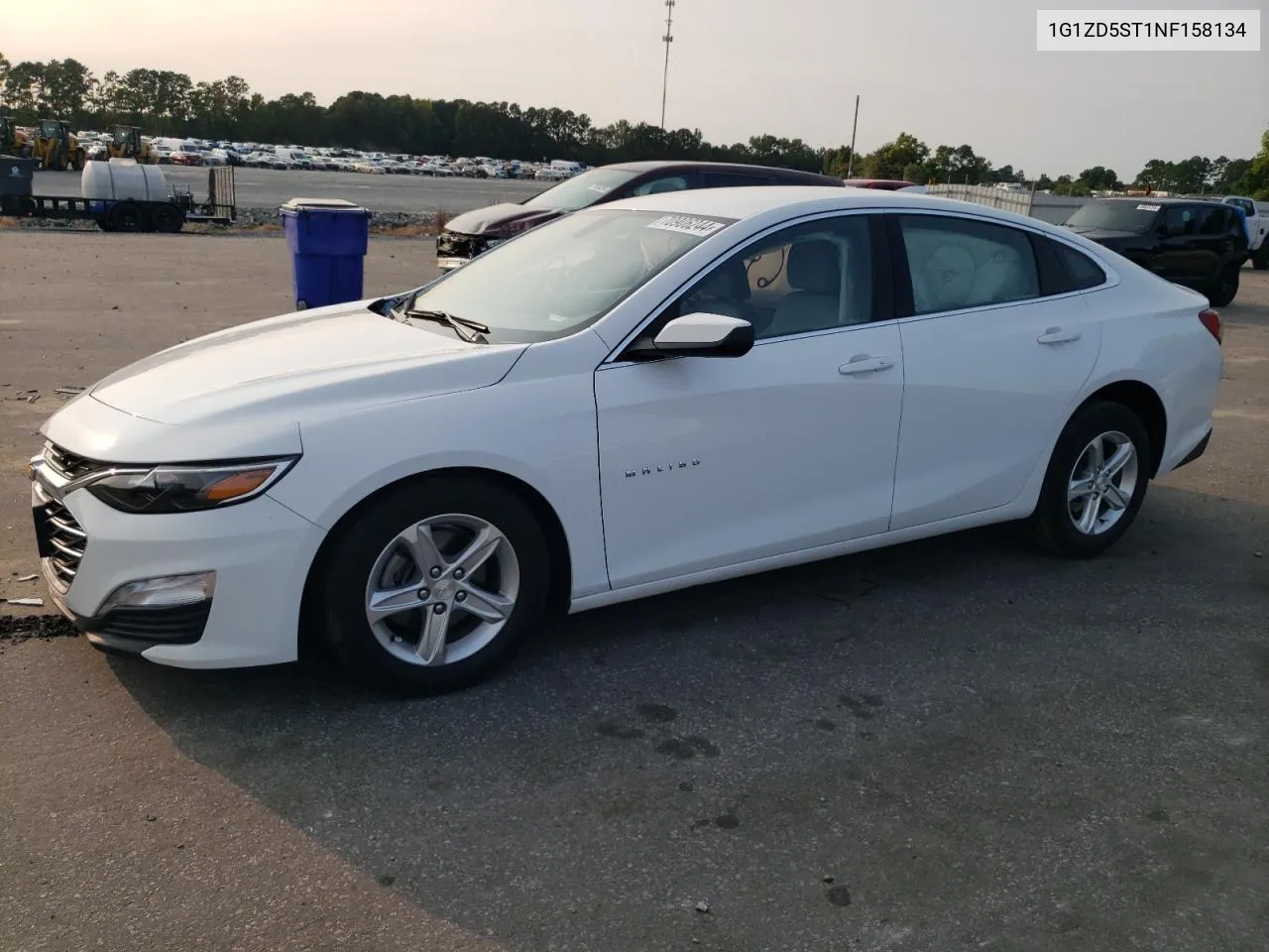 2022 Chevrolet Malibu Lt VIN: 1G1ZD5ST1NF158134 Lot: 70906244