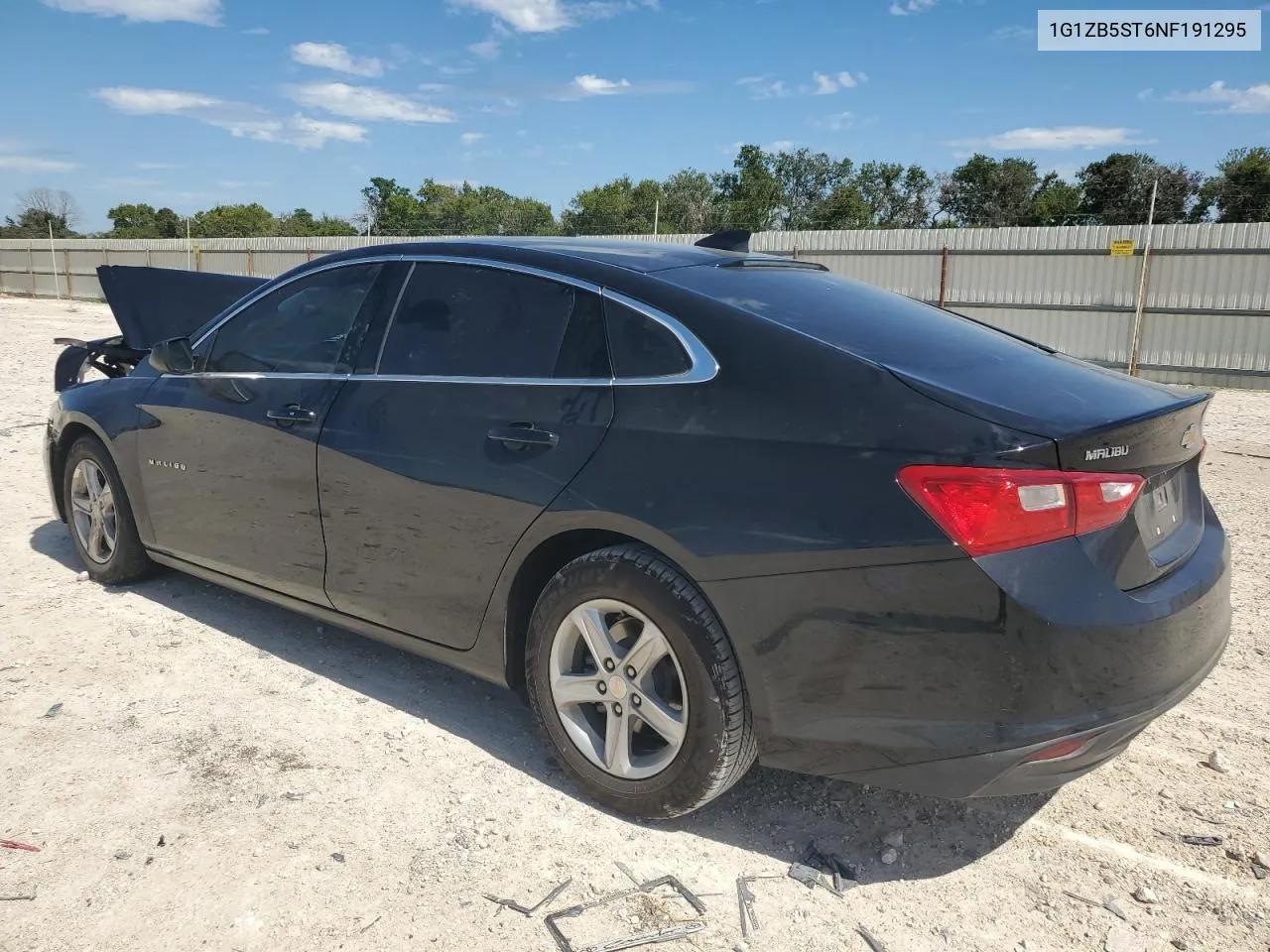 2022 Chevrolet Malibu Ls VIN: 1G1ZB5ST6NF191295 Lot: 70924744