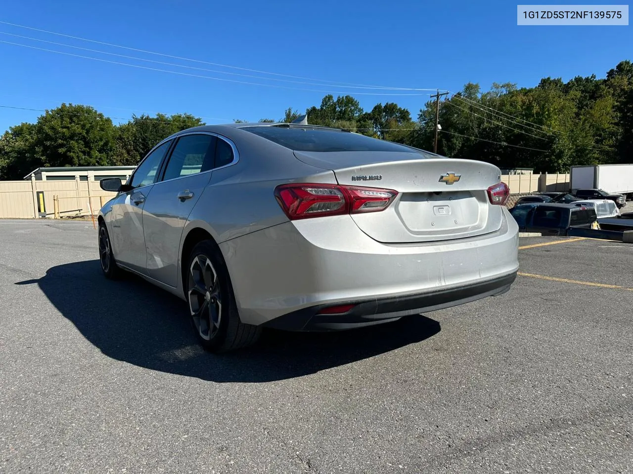 2022 Chevrolet Malibu Lt VIN: 1G1ZD5ST2NF139575 Lot: 70988814