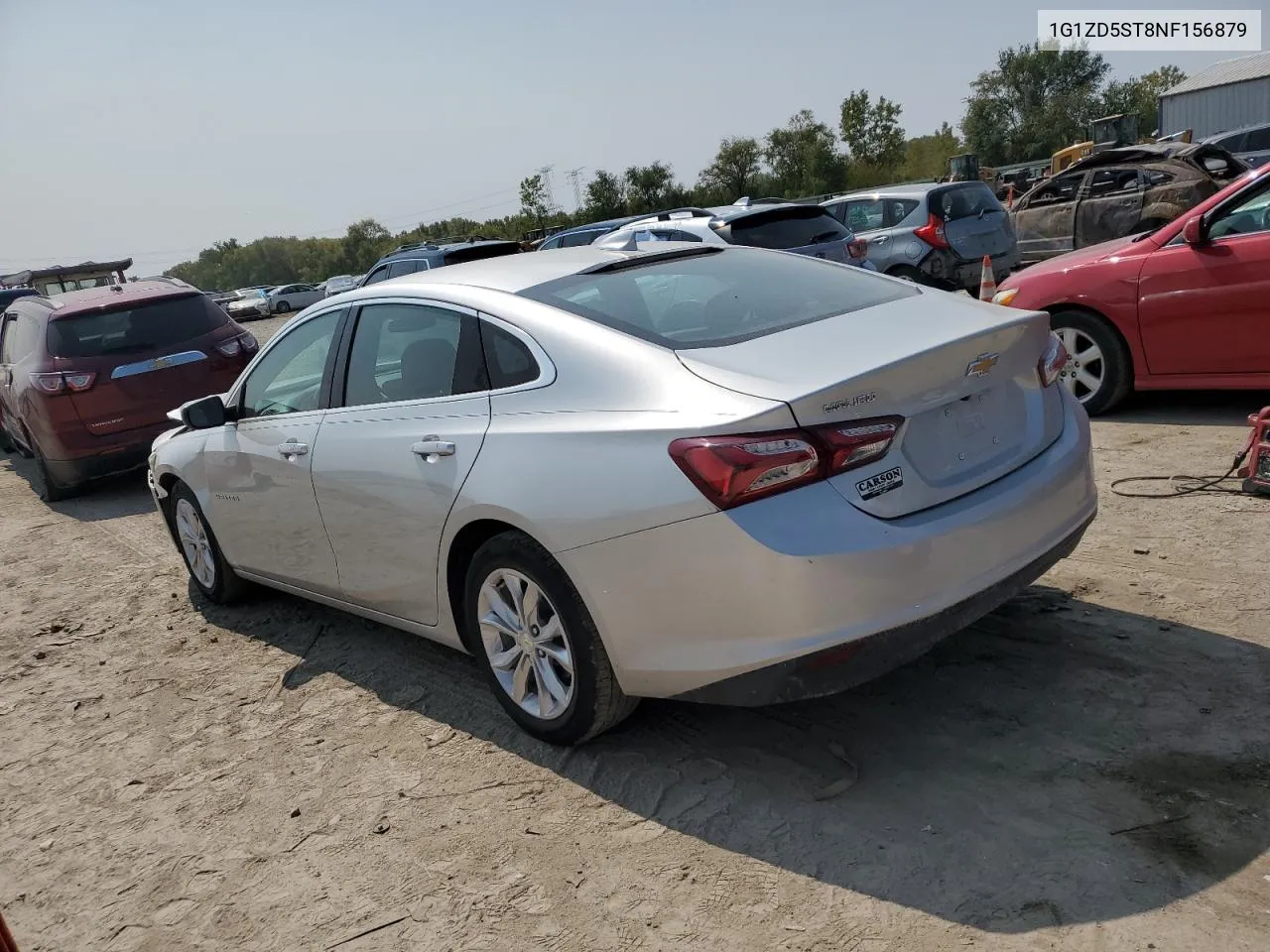 2022 Chevrolet Malibu Lt VIN: 1G1ZD5ST8NF156879 Lot: 71107964