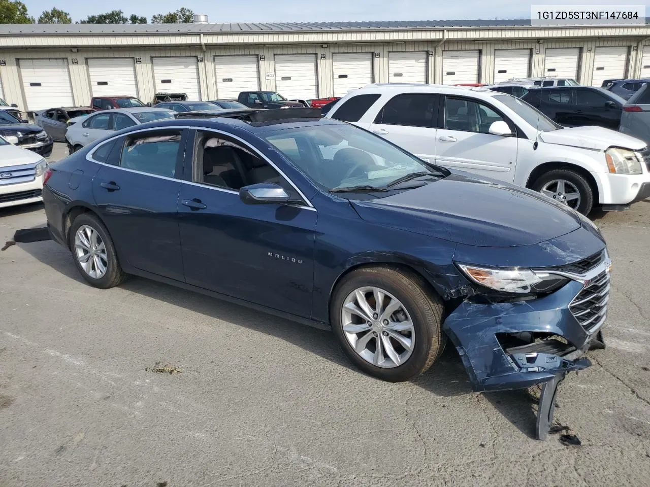 1G1ZD5ST3NF147684 2022 Chevrolet Malibu Lt