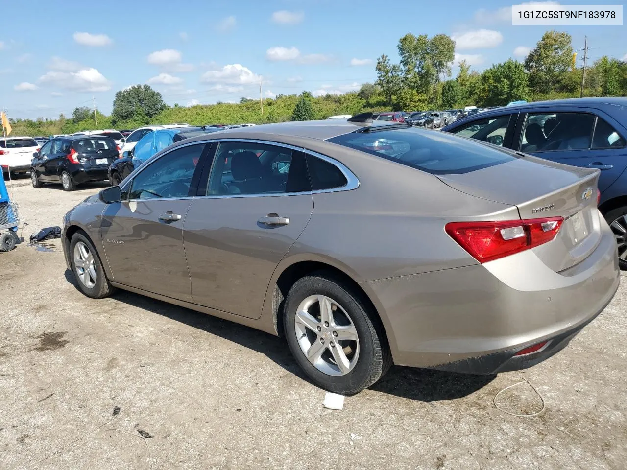 2022 Chevrolet Malibu Ls VIN: 1G1ZC5ST9NF183978 Lot: 71357724